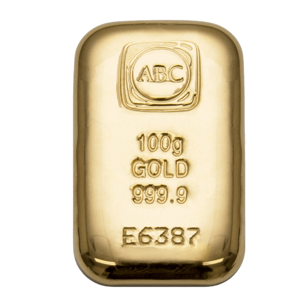 100g 999 Gold Bar