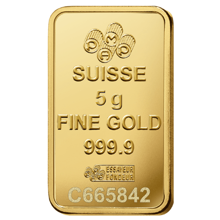 5g 999 Gold Bar