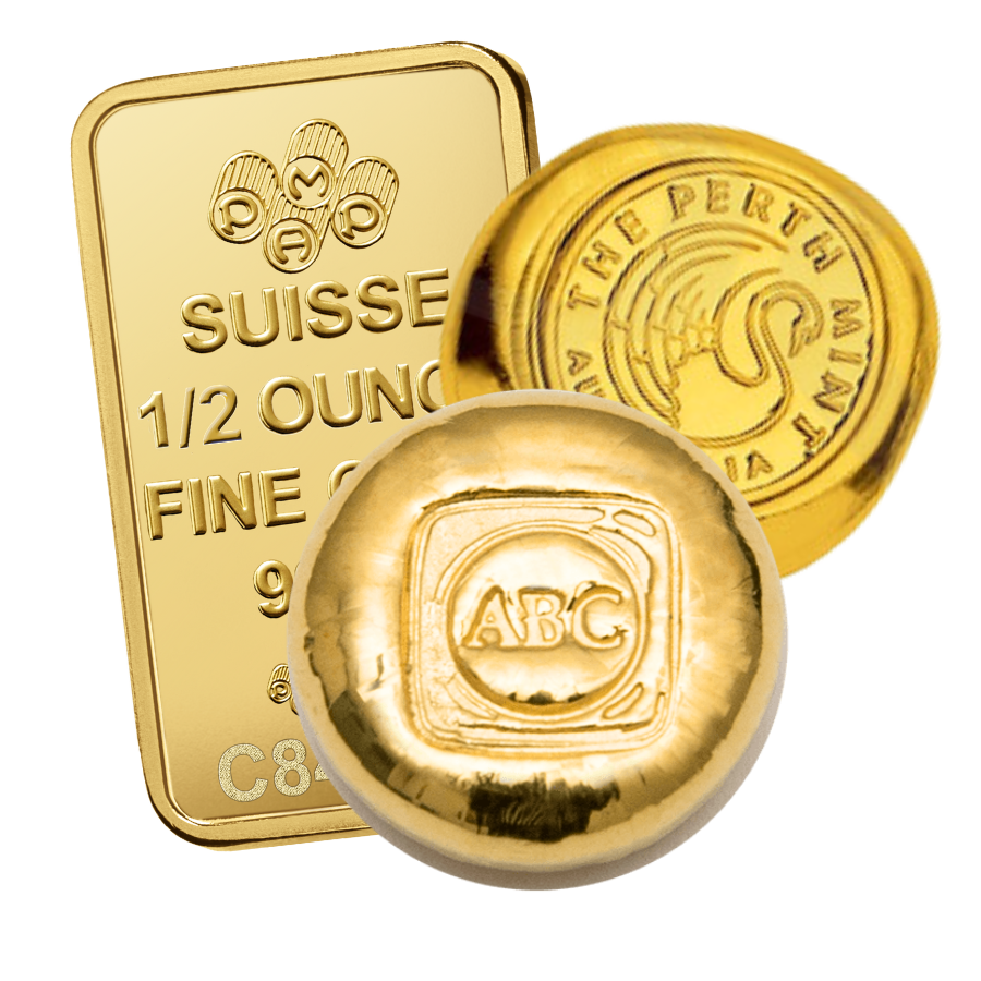 preview of our 100g Gold Item range