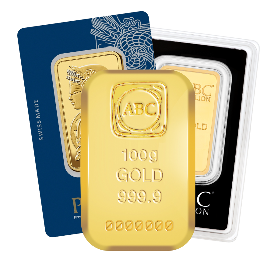 preview of our 100g Gold Item range