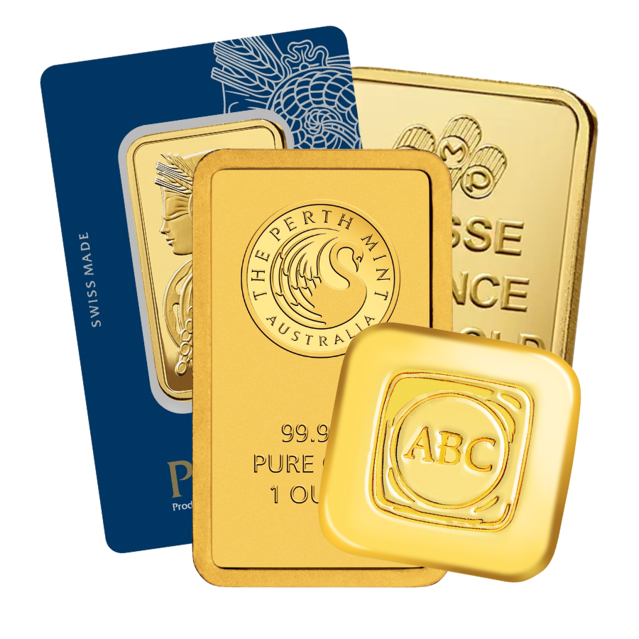 preview of our 1oz Gold Item range